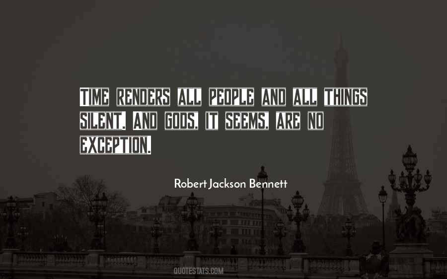 Robert Jackson Bennett Quotes #653996