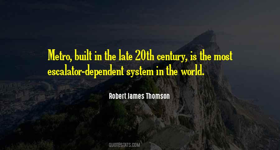 Robert James Thomson Quotes #281665