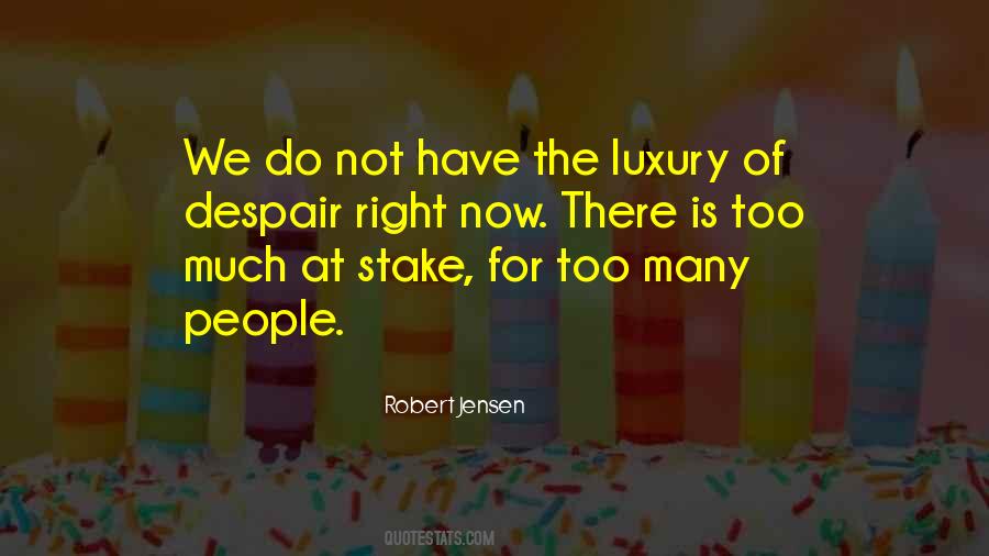 Robert Jensen Quotes #15710