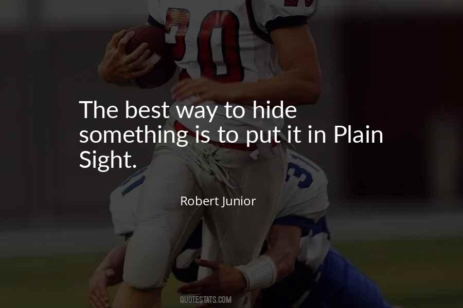 Robert Junior Quotes #1722902