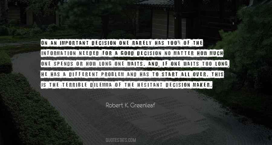 Robert K. Greenleaf Quotes #336893
