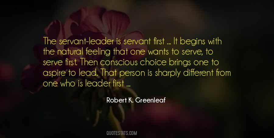 Robert K. Greenleaf Quotes #458184