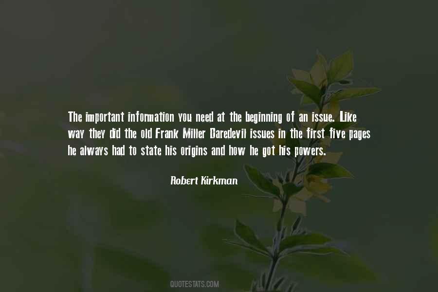 Robert Kirkman Quotes #1787398
