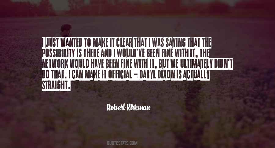 Robert Kirkman Quotes #183580