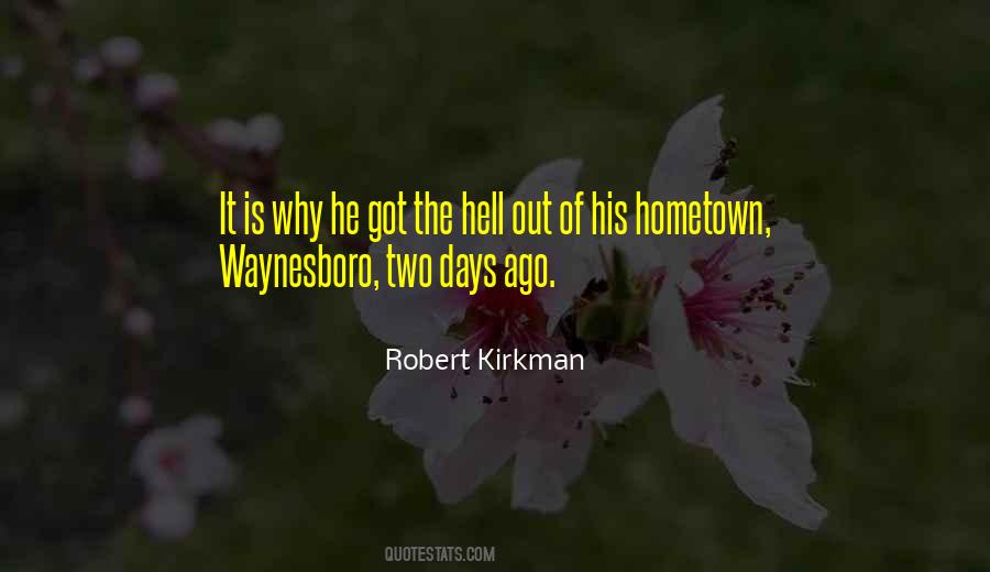 Robert Kirkman Quotes #197767