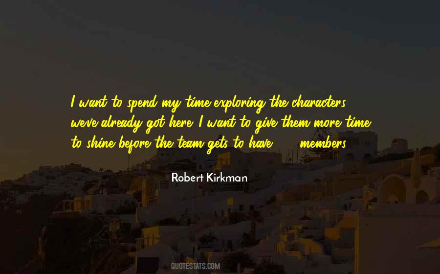 Robert Kirkman Quotes #77375