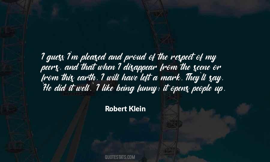 Robert Klein Quotes #228462