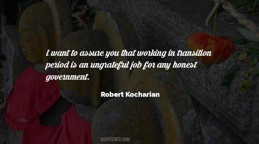 Robert Kocharian Quotes #298776