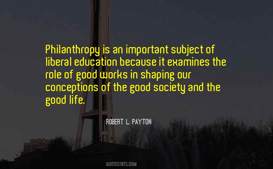 Robert L. Payton Quotes #172519