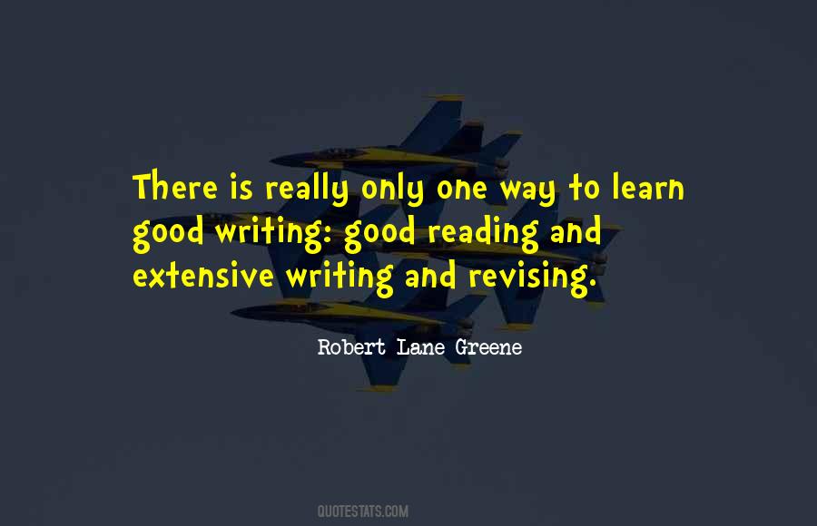 Robert Lane Greene Quotes #825159
