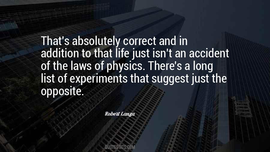 Robert Lanza Quotes #1031239