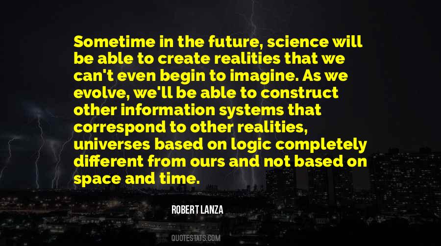 Robert Lanza Quotes #1079700