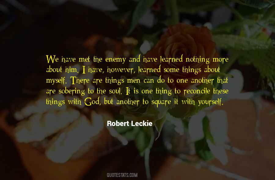 Robert Leckie Quotes #1602013