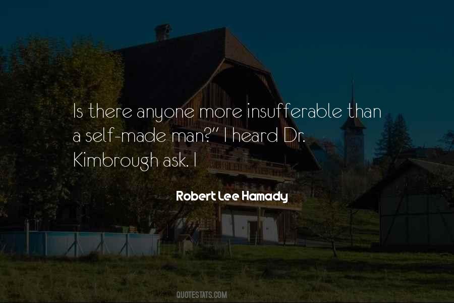Robert Lee Hamady Quotes #55389