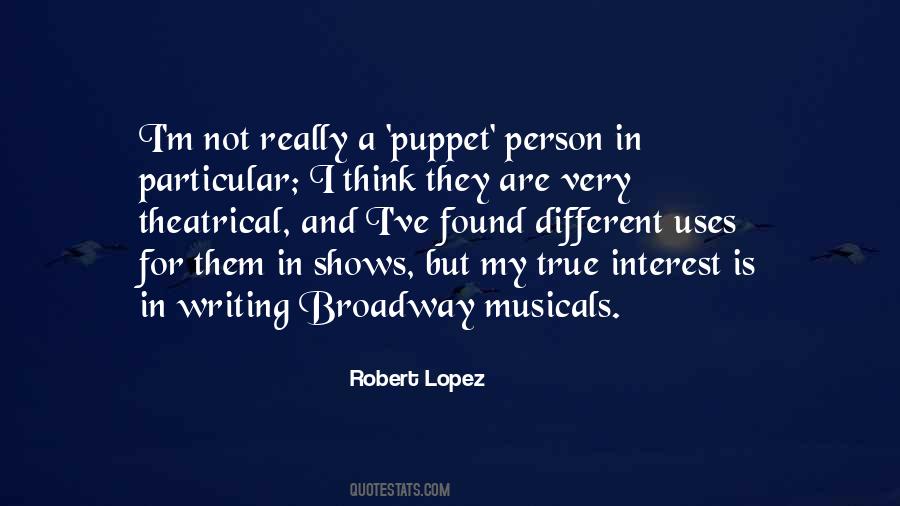 Robert Lopez Quotes #578130