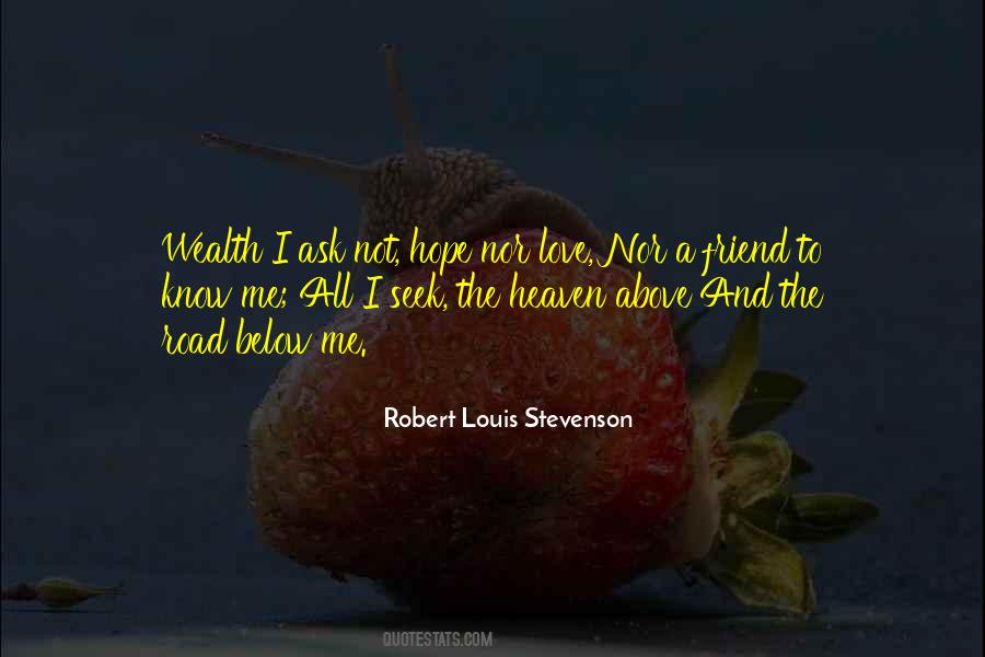 Robert Louis Stevenson Quotes #1621318