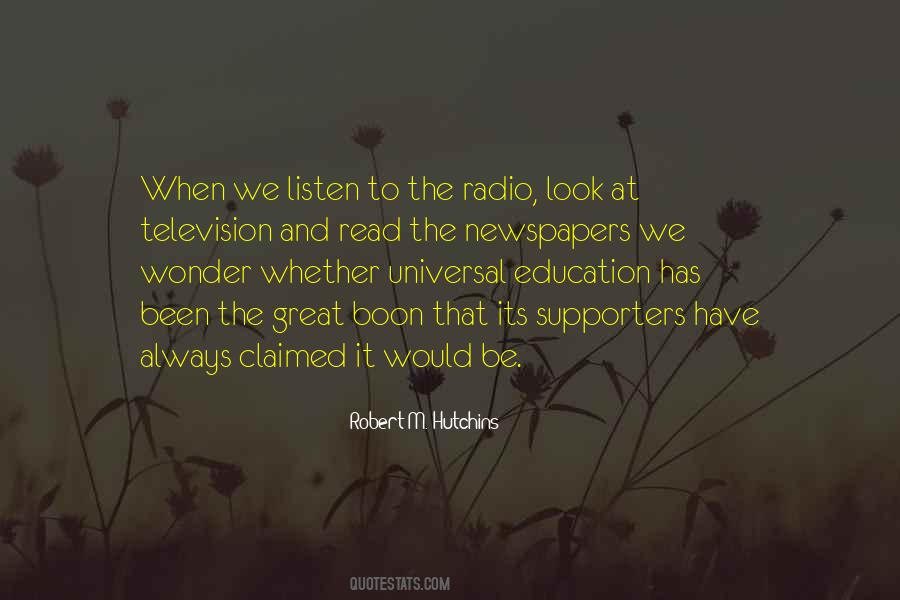 Robert M. Hutchins Quotes #1435795