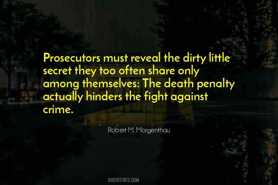 Robert M. Morgenthau Quotes #842029