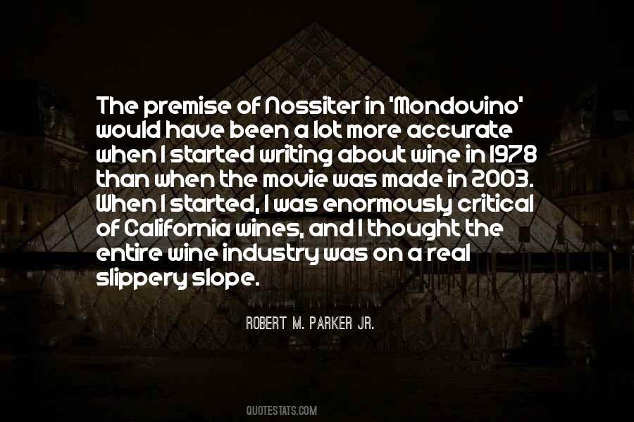 Robert M. Parker Jr. Quotes #1604431