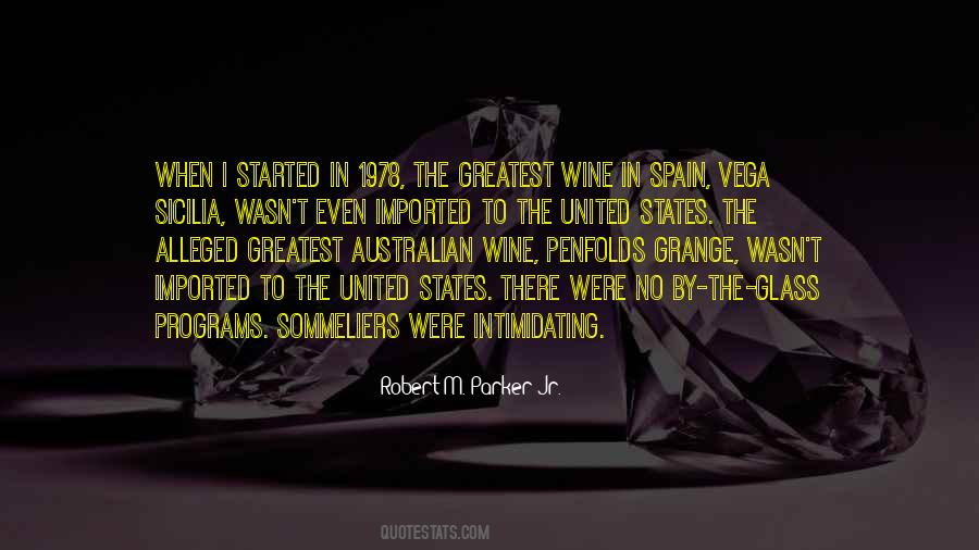 Robert M. Parker Jr. Quotes #1872356