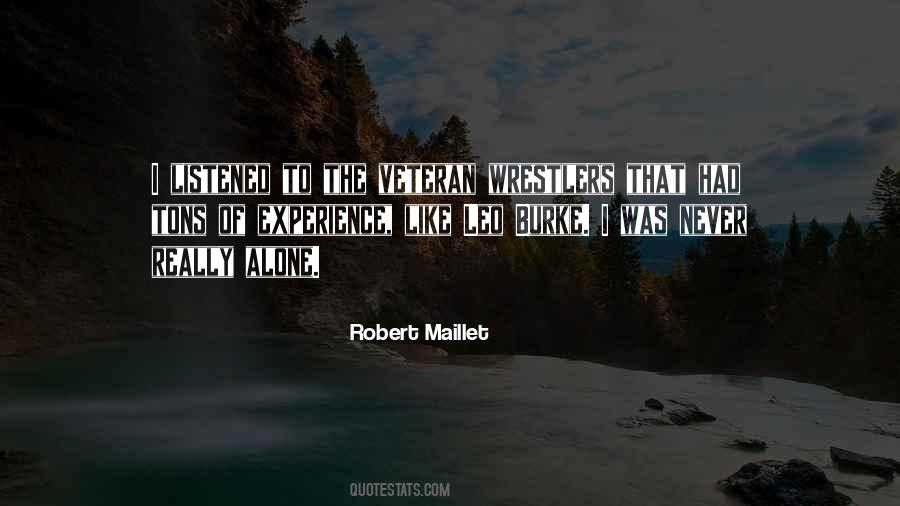 Robert Maillet Quotes #234287