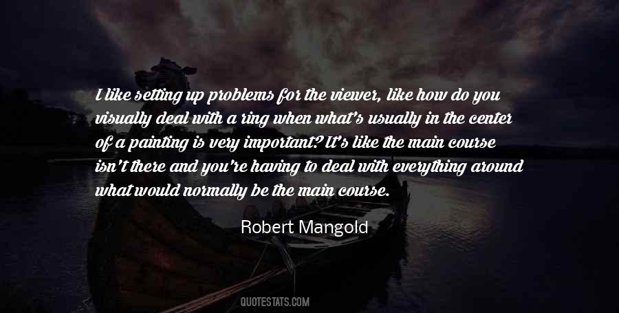 Robert Mangold Quotes #420057