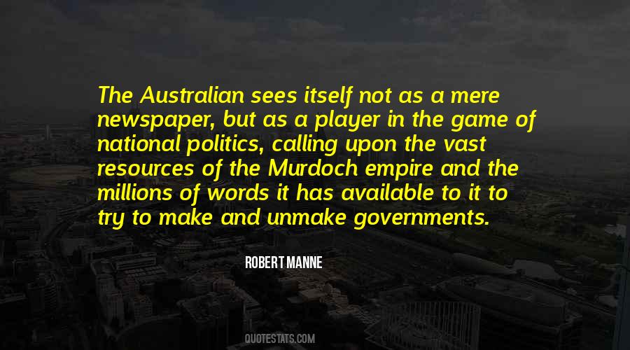 Robert Manne Quotes #255561