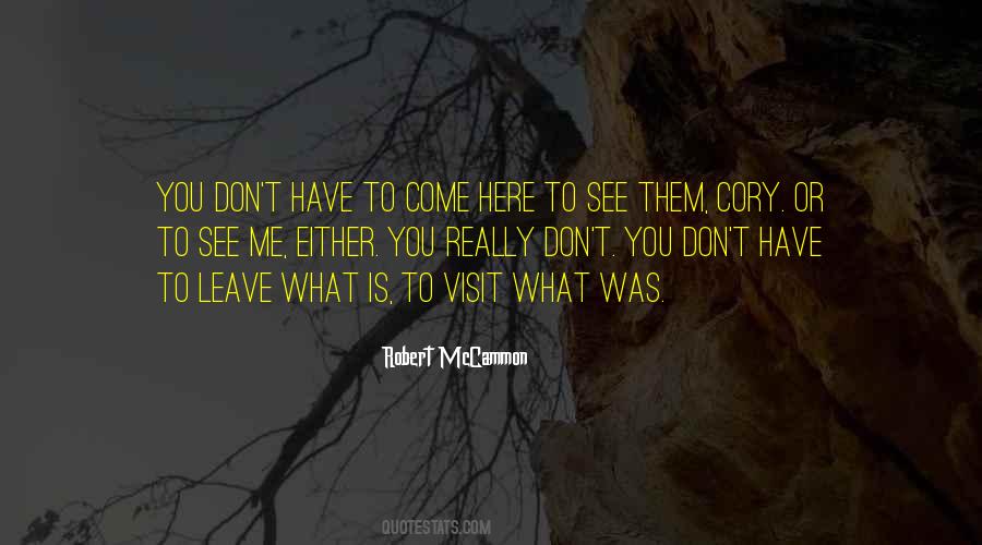 Robert McCammon Quotes #1227014