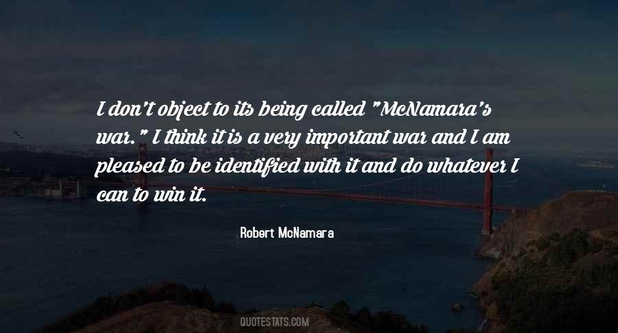 Robert McNamara Quotes #1834028