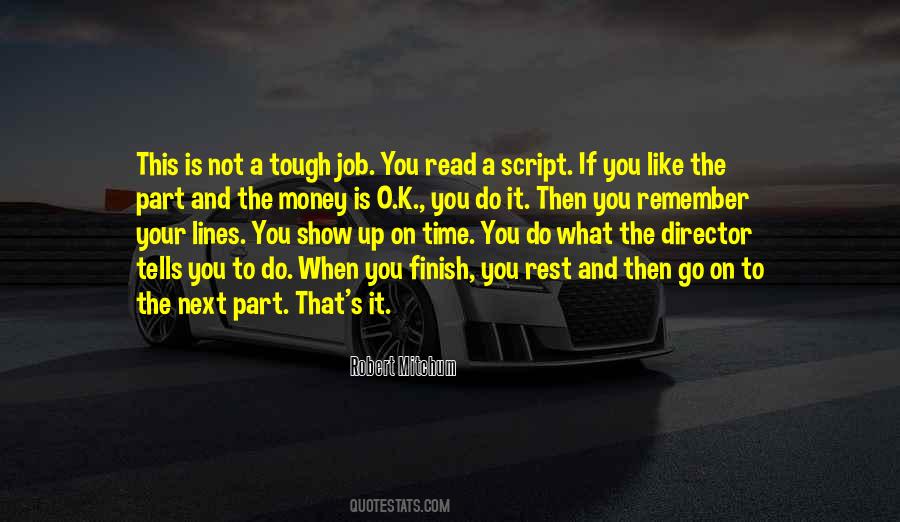Robert Mitchum Quotes #1564225