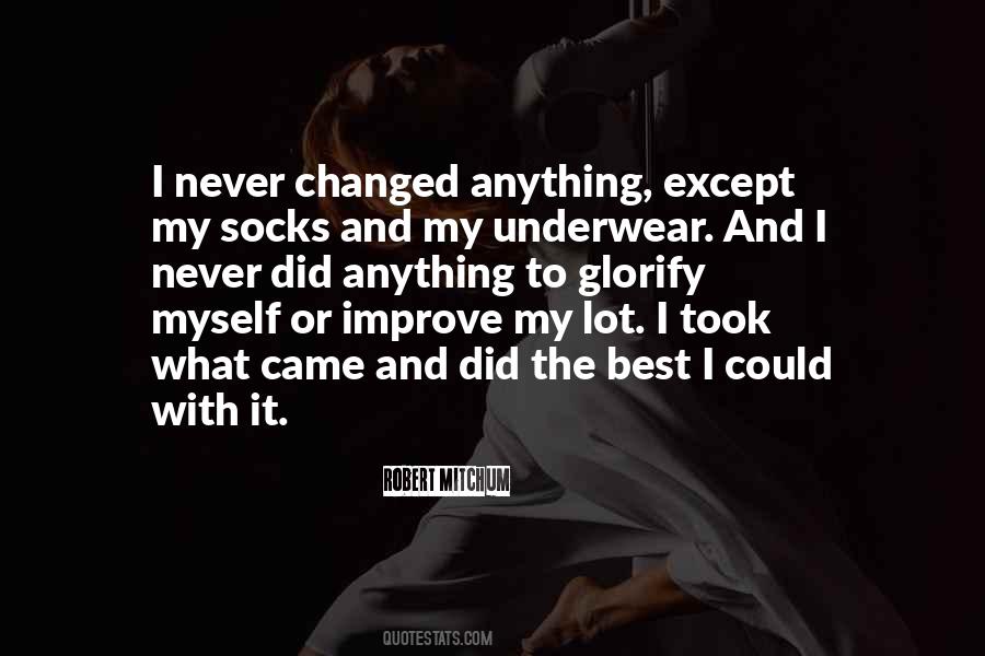 Robert Mitchum Quotes #418926