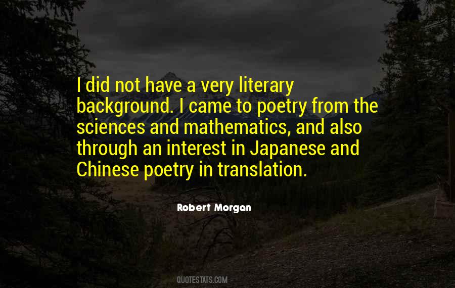 Robert Morgan Quotes #344460