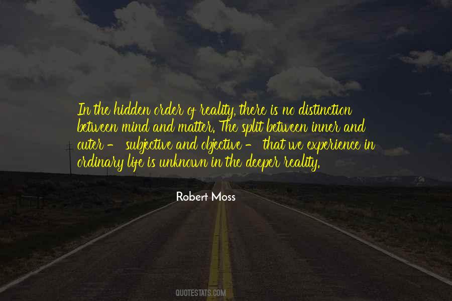 Robert Moss Quotes #532132