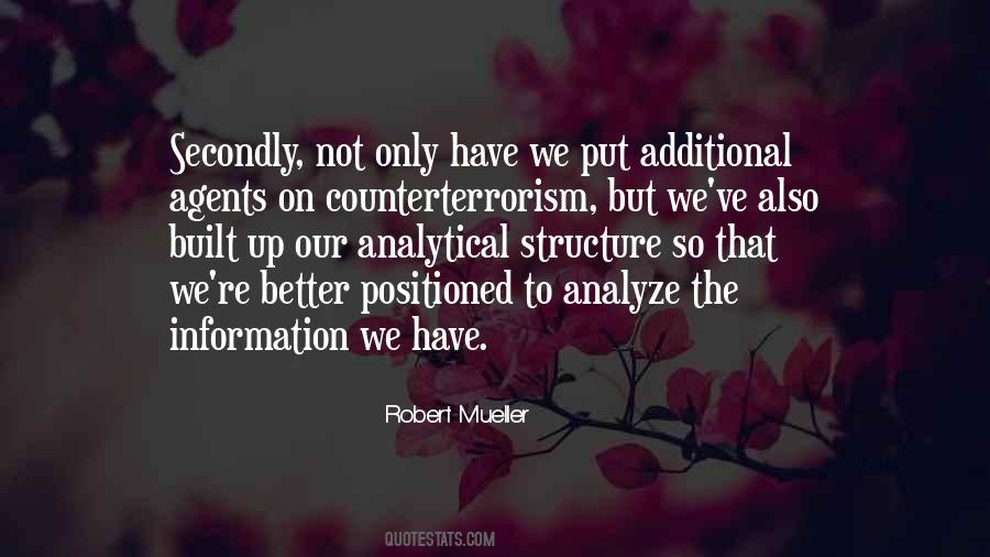 Robert Mueller Quotes #1036430