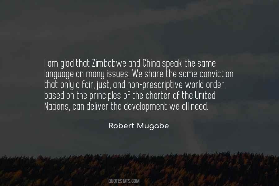 Robert Mugabe Quotes #563815