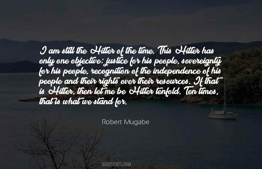 Robert Mugabe Quotes #929233