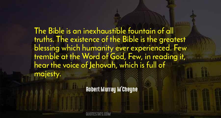 Robert Murray M'Cheyne Quotes #1422227