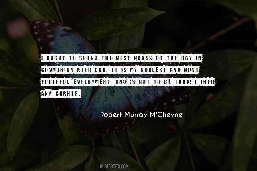 Robert Murray M'Cheyne Quotes #604954