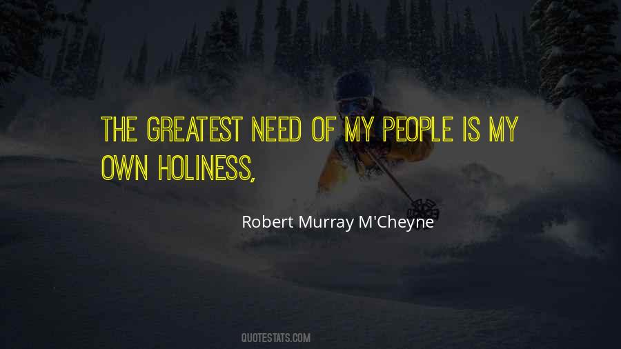 Robert Murray M'Cheyne Quotes #865471