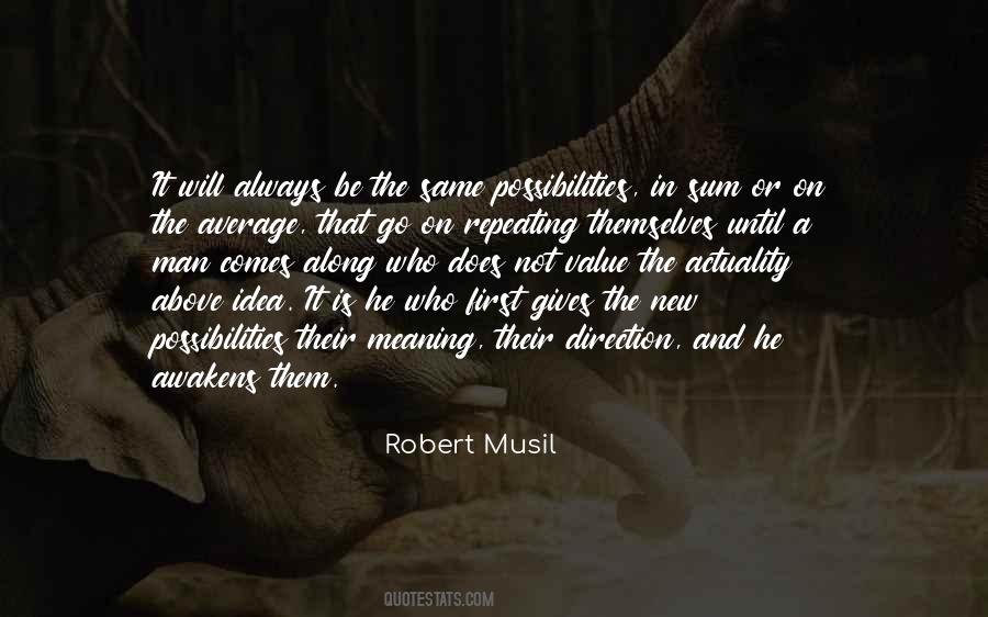 Robert Musil Quotes #101972