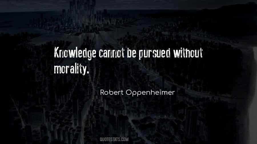 Robert Oppenheimer Quotes #726900