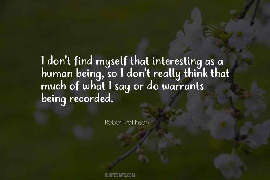 Robert Pattinson Quotes #1157031