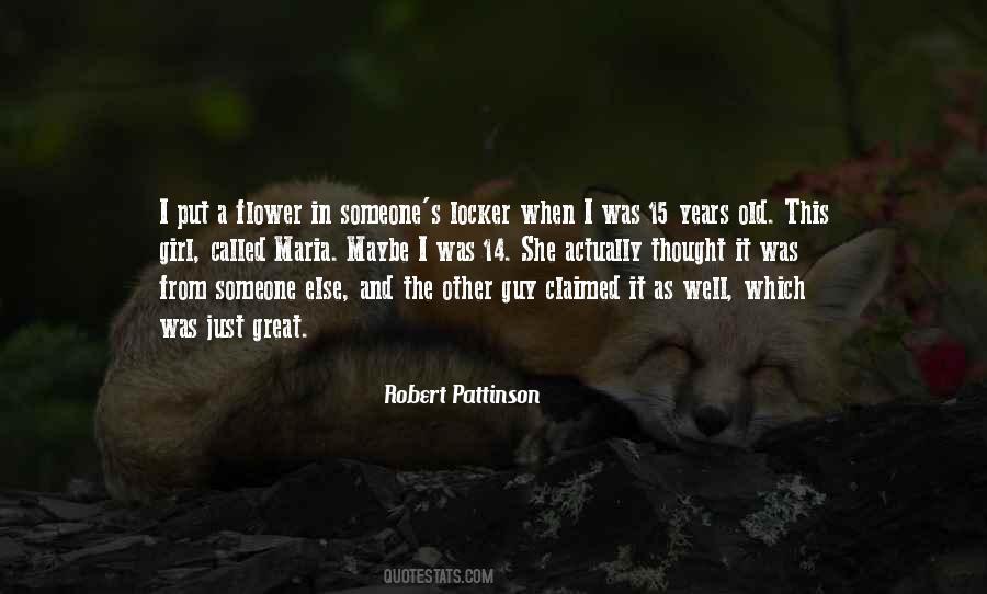 Robert Pattinson Quotes #69025