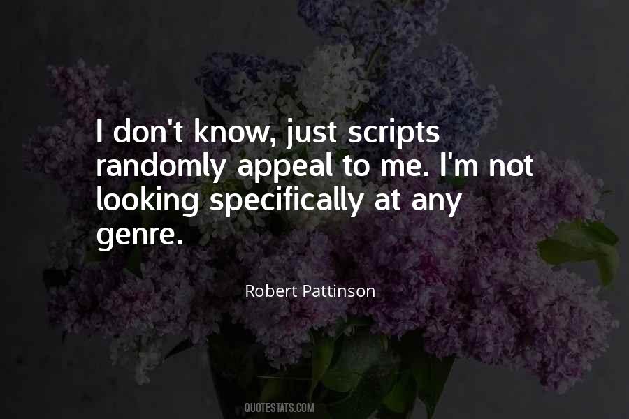 Robert Pattinson Quotes #88001