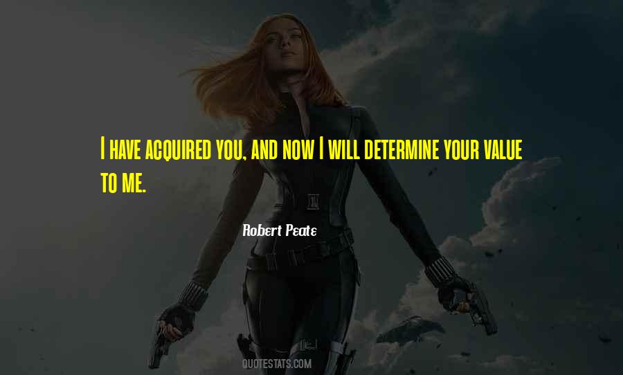 Robert Peate Quotes #1193529