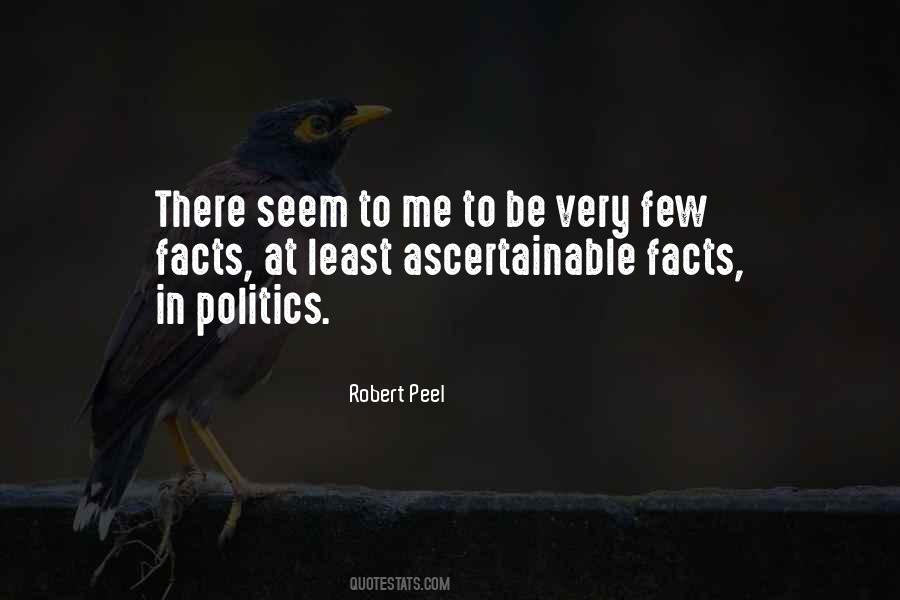 Robert Peel Quotes #17059