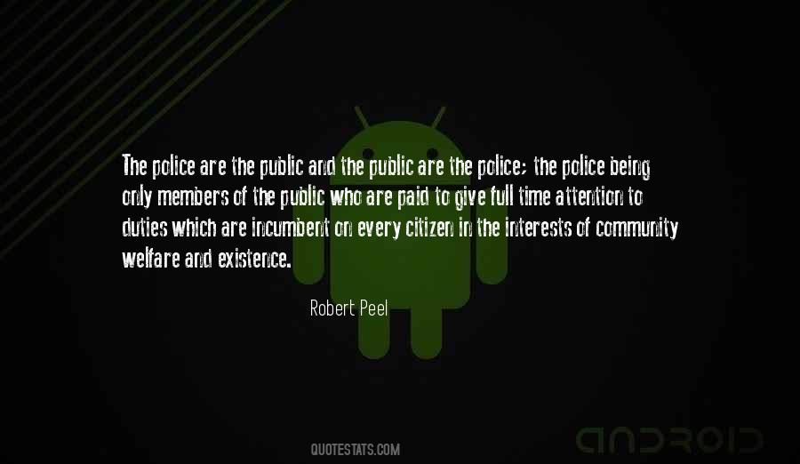 Robert Peel Quotes #662737