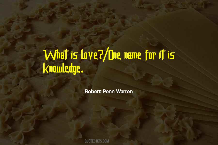 Robert Penn Warren Quotes #1639494