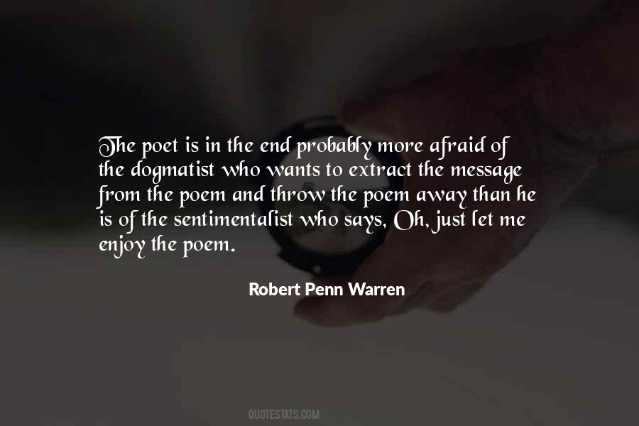 Robert Penn Warren Quotes #961907