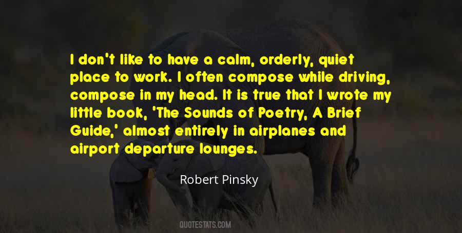 Robert Pinsky Quotes #1732350